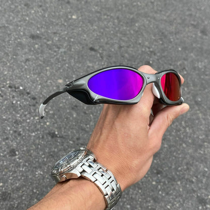 PENNY X-METAL LENTES TANZANITE / KIT BRANCO + SIDE BLINDER PRETO