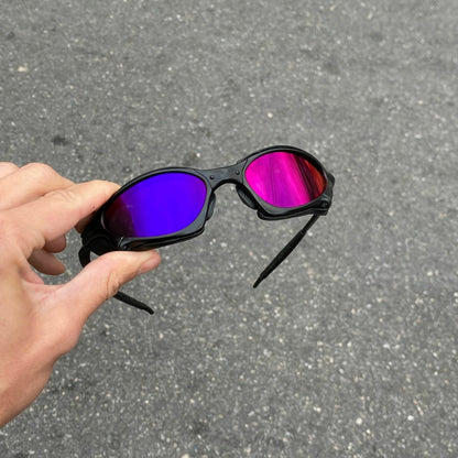 PENNY CARBON LENTES TANZANITE + SIDE BLINDER PRETO
