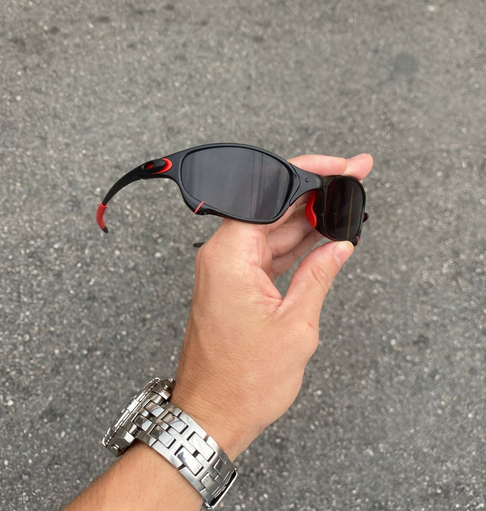 JULIET CARBON LENTES BLAK / KIT VERMELHO