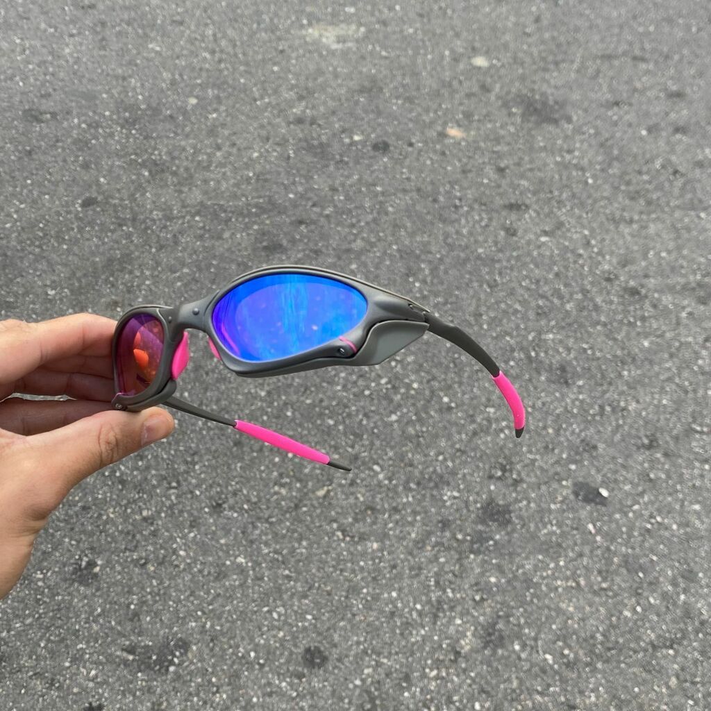 PENNY X-METAL LENTES PRISMA / KIT ROSA + SIDE BLINDER CINZA