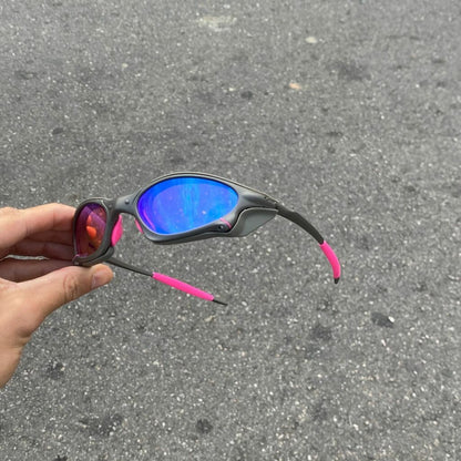 PENNY X-METAL LENTES PRISMA / KIT ROSA + SIDE BLINDER CINZA