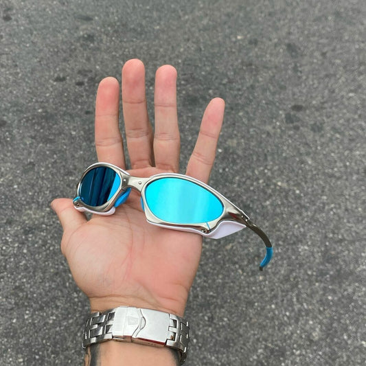 PENNY PLASMA LENTES ICE / KIT AZUL + SIDE BLINDER BRANCO