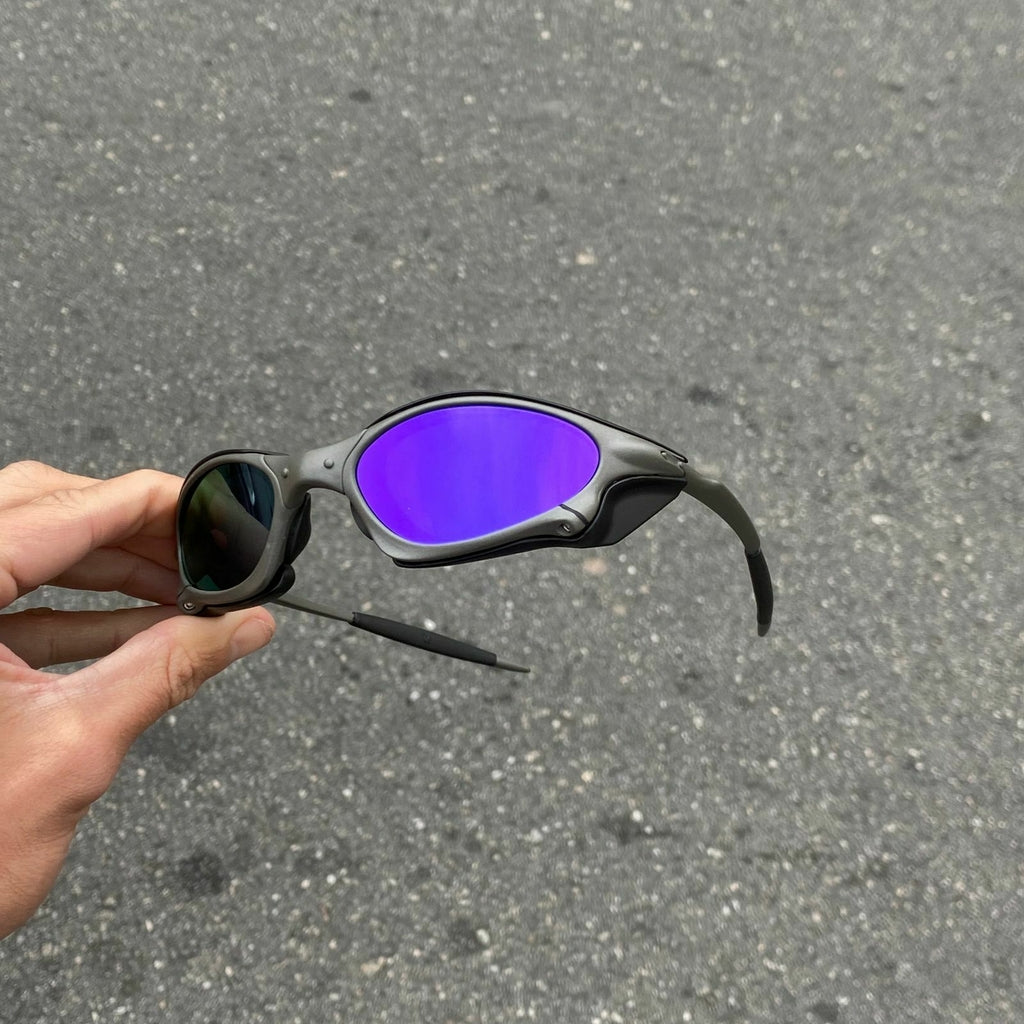 PENNY X-METAL LENTES ROXA + SIDE BLINDER PRETO