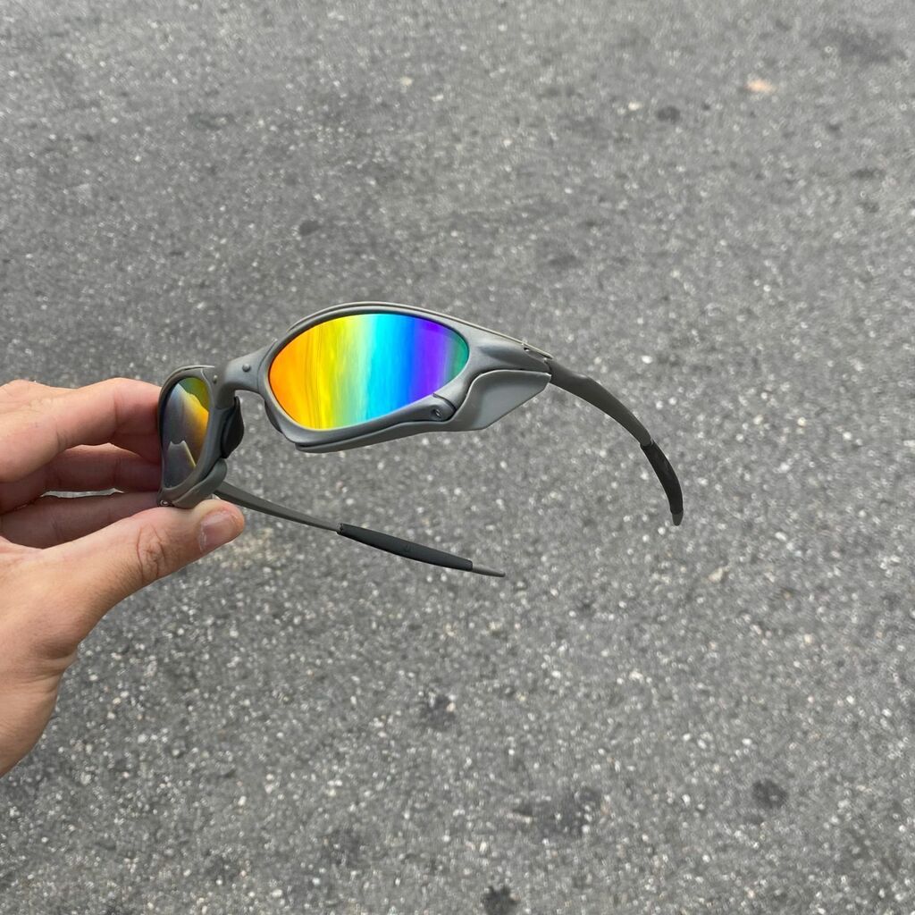 PENNY X-METAL LENTES ARCO-IRIS + SIDE BLINDER CINZA