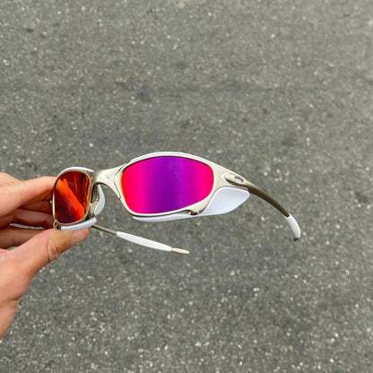 JULIET PLASMA LENTES TANZANITE / KIT BRANCO + SIDE BLINDER BRANCO