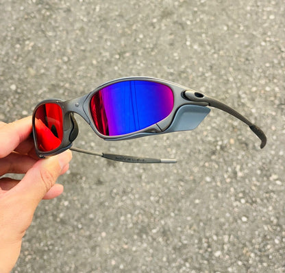 JULIET X METAL LENTES TANZANITE + SIDE BLINDER CINZA