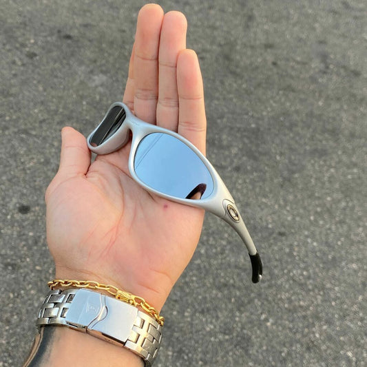 MINUTE CINZA LENTES ESPELHADO KIT PRETO