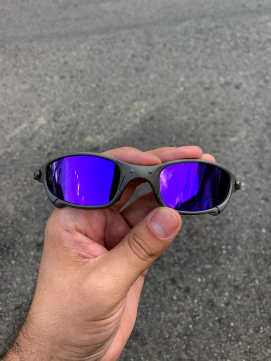 JULIET X METAL LENTES ROXA KIT PRETO