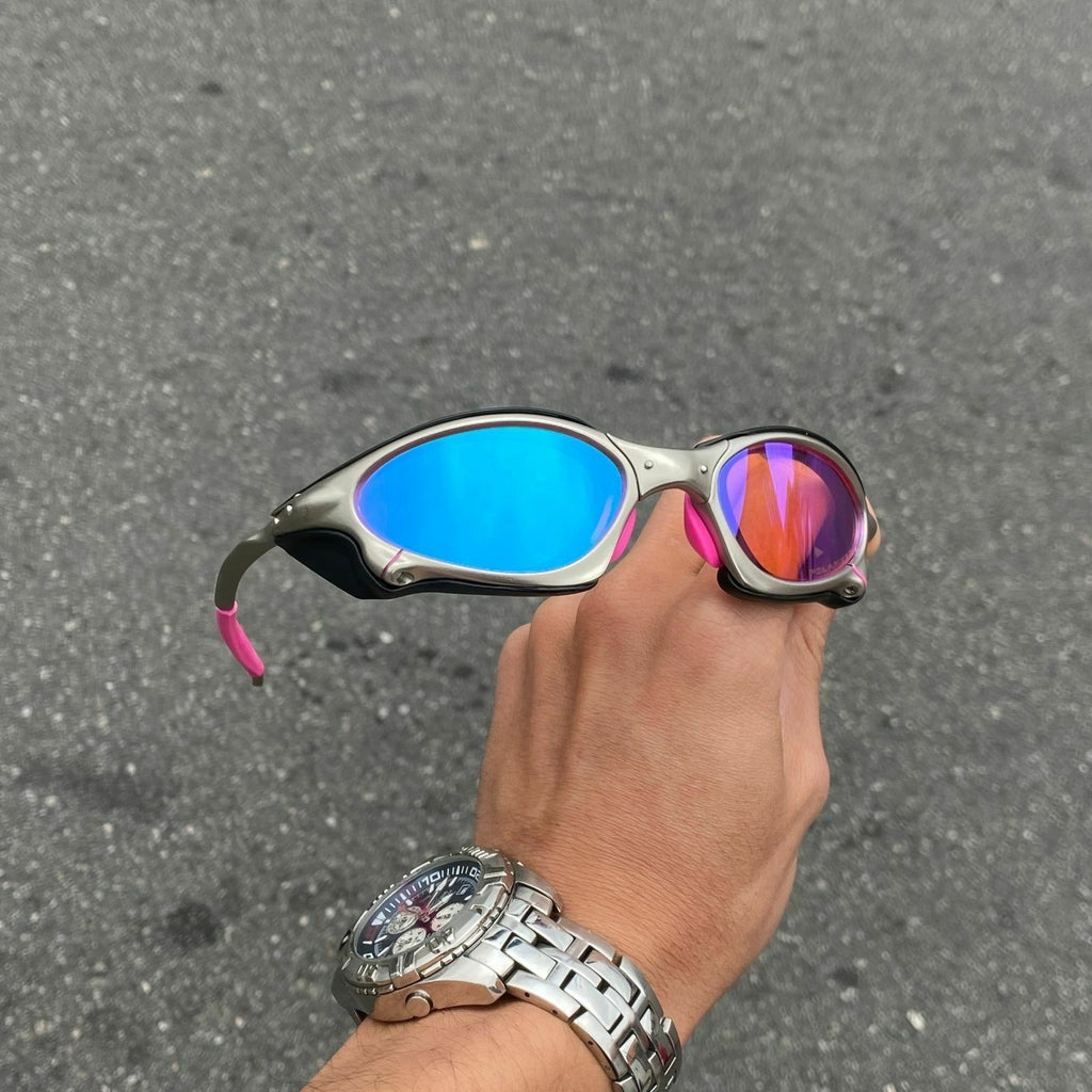 PENNY PLASMA LENTES PRISMA / KIT ROSA + SIDE BLINDER PRETO