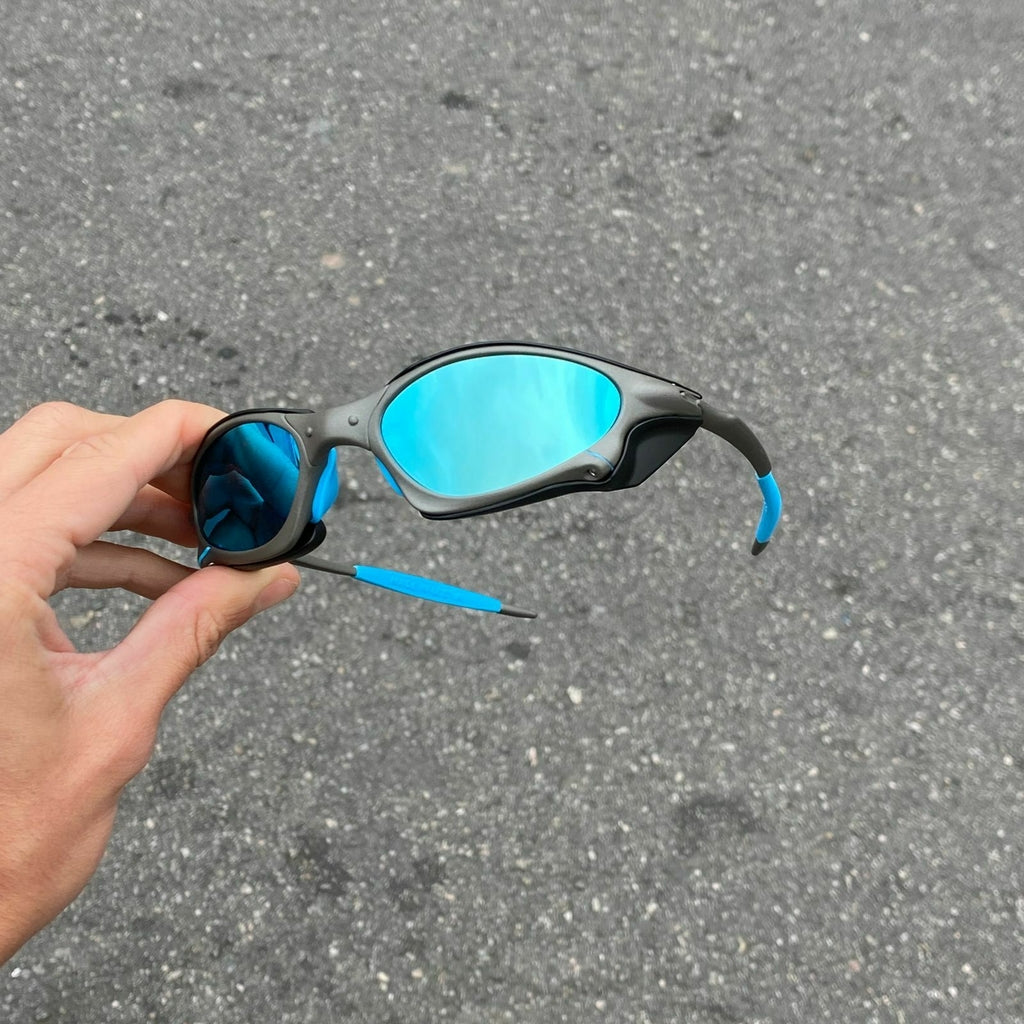 PENNY X-METAL LENTES ICE / KIT AZUL + SIDE BLINDER PRETO