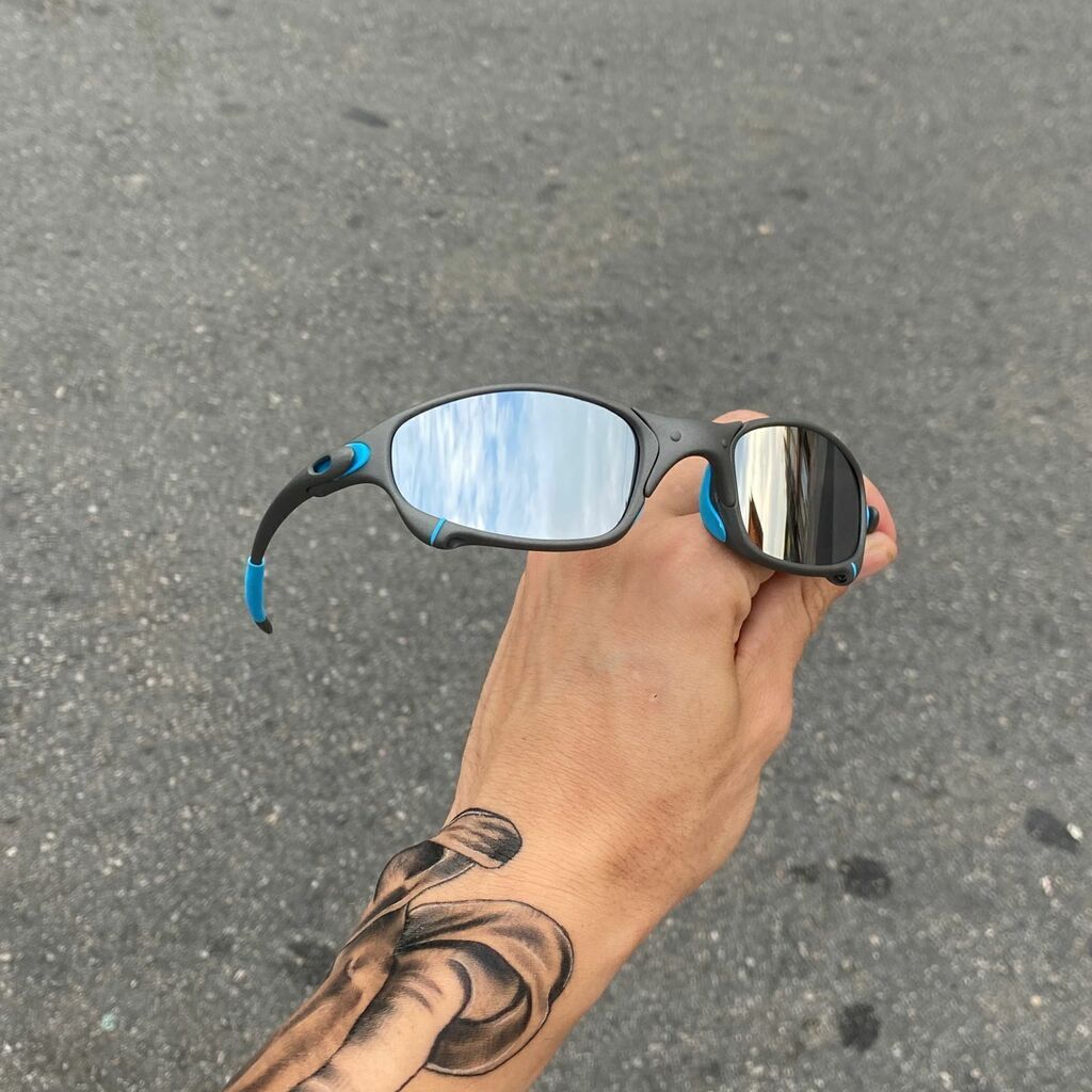 JULIET X METAL LENTES ESPELHADO / KIT AZUL