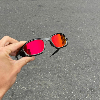 DOUBLE X LENTES RUBY + SIDE BLINDER PRETO
