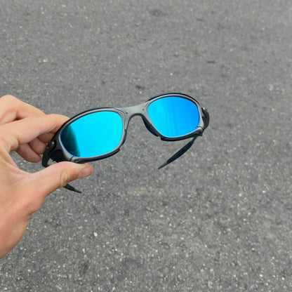 DOUBLE X LENTES ICE + SIDE BLINDER PRETO
