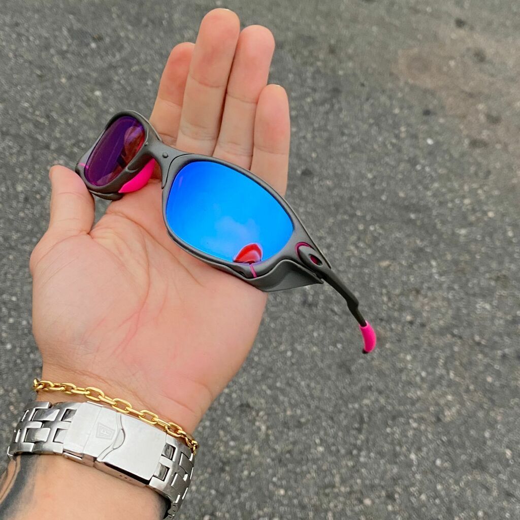 DOUBLE X LENTES PRISMA KIT ROSA + SIDE BLINDER CINZA