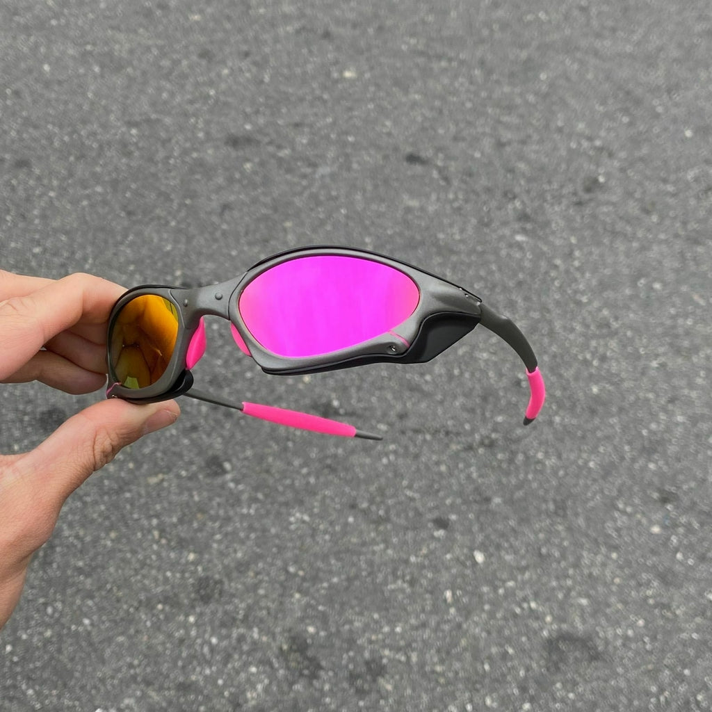 PENNY X-METAL LENTES ROSA / KIT ROSA + SIDE BLINDER PRETO