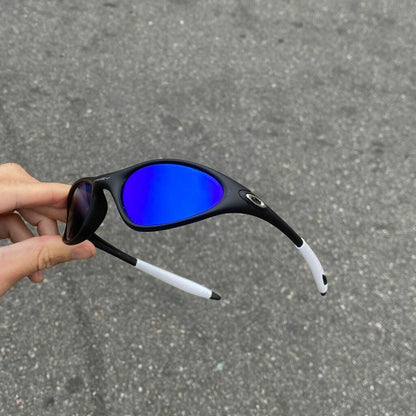 MINUTE BLACK LENTES AZUL ESCURO KIT BRANCO