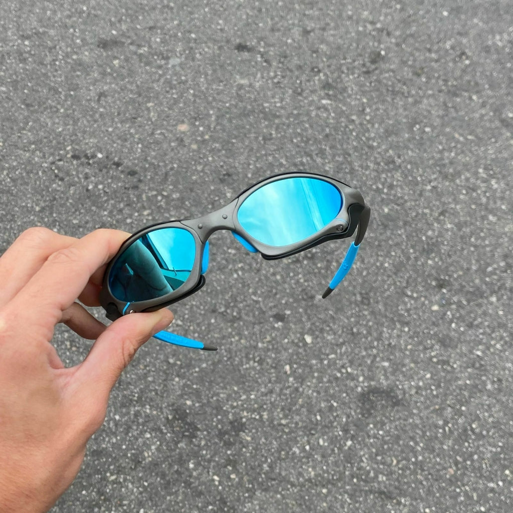 PENNY X-METAL LENTES ICE / KIT AZUL + SIDE BLINDER PRETO