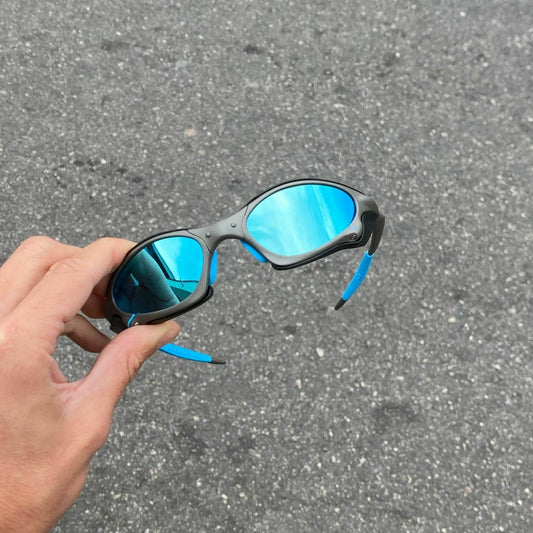 PENNY X-METAL LENTES ICE / KIT AZUL + SIDE BLINDER PRETO