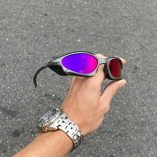 PENNY X-METAL LENTES TANZANITE + SIDE BLINDER PRETO