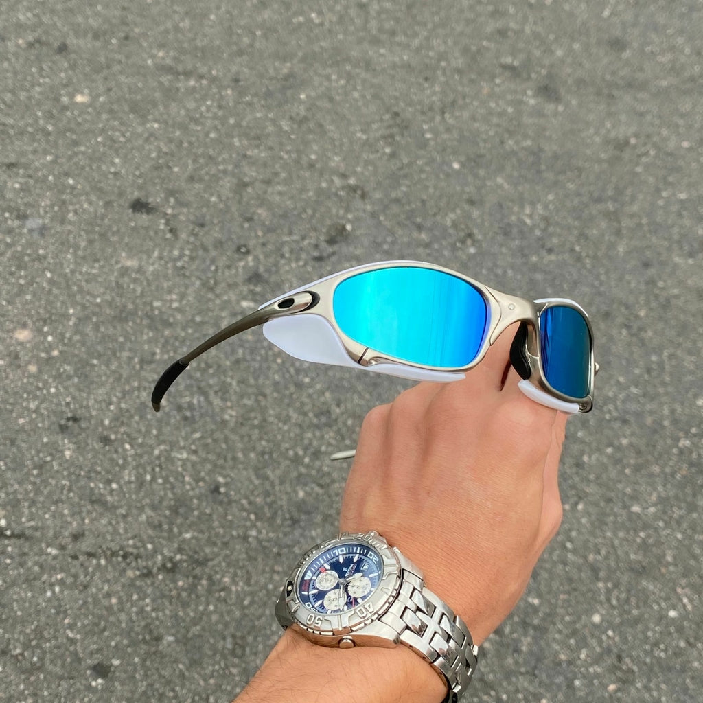 JULIET PLASMA LENTES ICE + SIDE BLINDER BRANCO