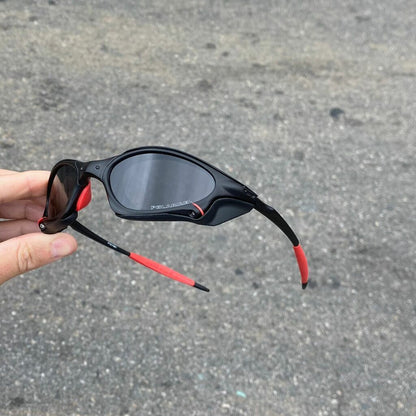 PENNY CARBON LENTES BLACK KIT VERMELHO + SIDE BLINDER PRETO