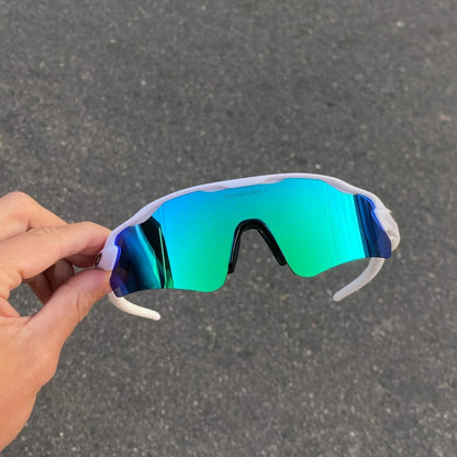 RADAR EV BRANCO LENTES VERDE