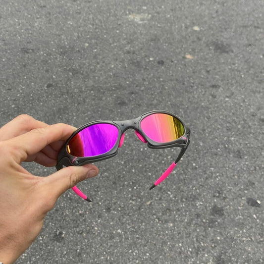 PENNY X-METAL LENTES ROSA/ KIT ROSA + SIDE BLINDER CINZA