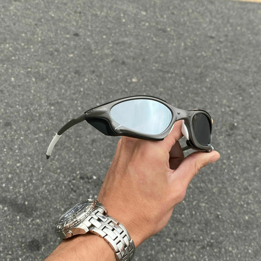 PENNY X-METAL LENTES ESPELHADO / KIT BRANCO + SIDE BLINDER PRETO