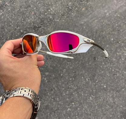 JULIET PLASMA LENTES RUBY / KIT BRANCO + SIDE BLINDER BRANCO