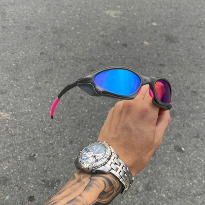 PENNY X-METAL LENTES PRISMA / KIT ROSA + SIDE BLINDER CINZA