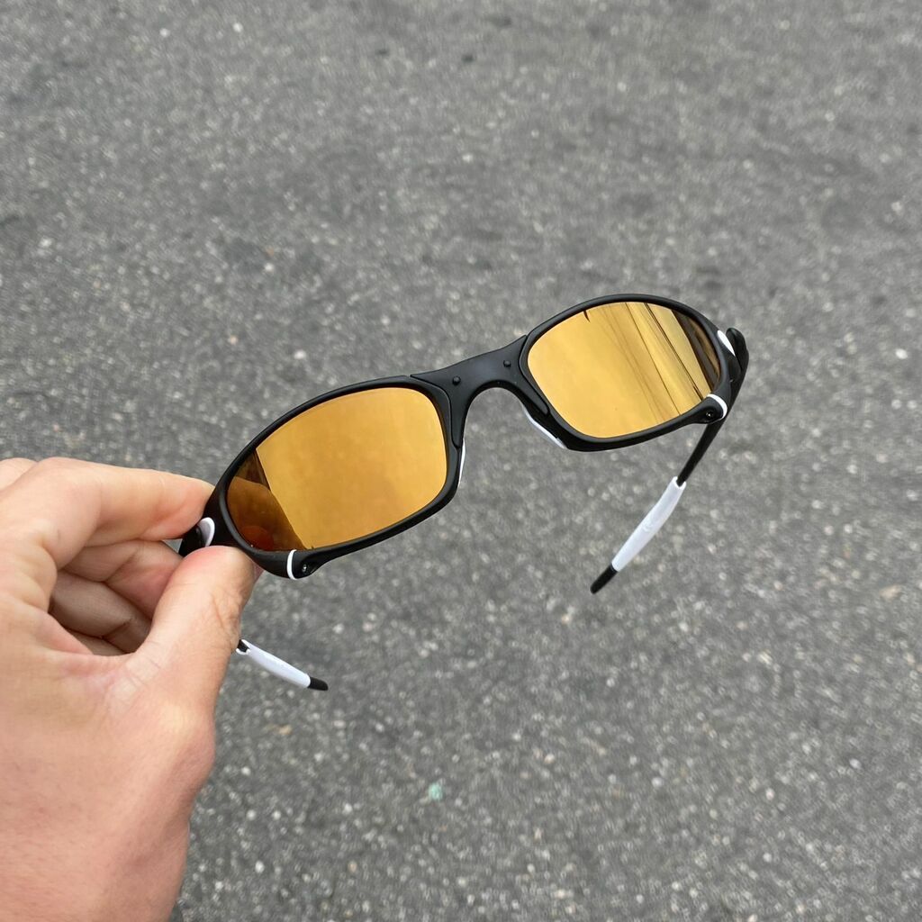 JULIET CARBON LENTES GOLD CAFÉ KIT BRANCO