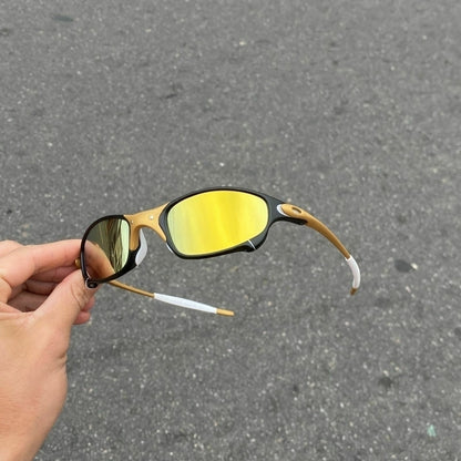 JULIET CORVETTE ARO CARBON LENTES GOLD / KIT BRANCO
