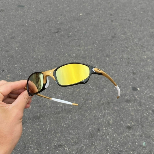 JULIET CORVETTE ARO CARBON LENTES GOLD / KIT BRANCO