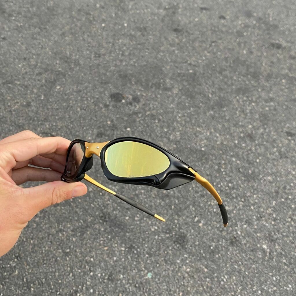 PENNY CORVETTE ARO CARBON LENTES GOLD + SIDE BLINDER PRETO