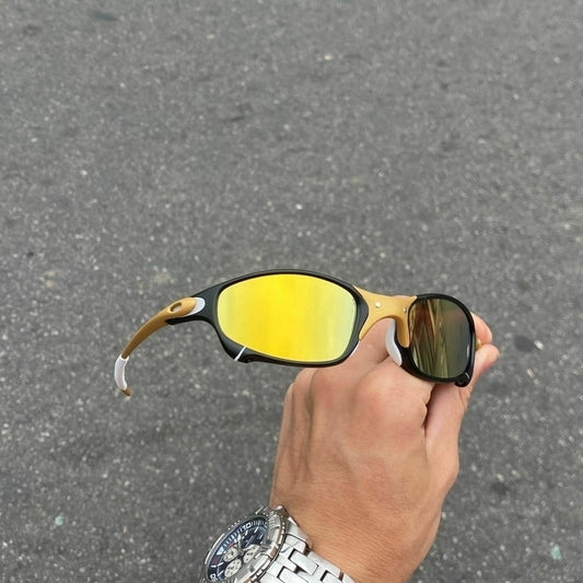 JULIET CORVETTE ARO CARBON LENTES GOLD / KIT BRANCO