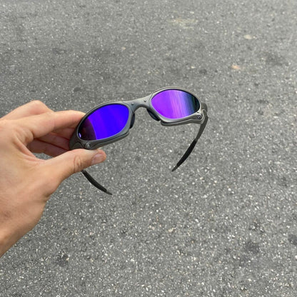 PENNY X-METAL LENTES ROXA + SIDE BLINDER CINZA