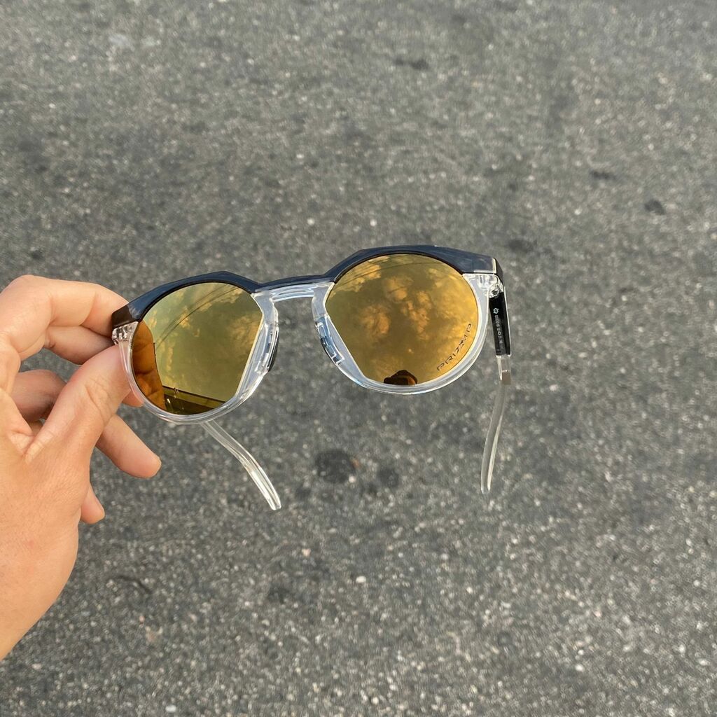 HSTN TRANSPARENTE LENTES GOLD CAFÉ