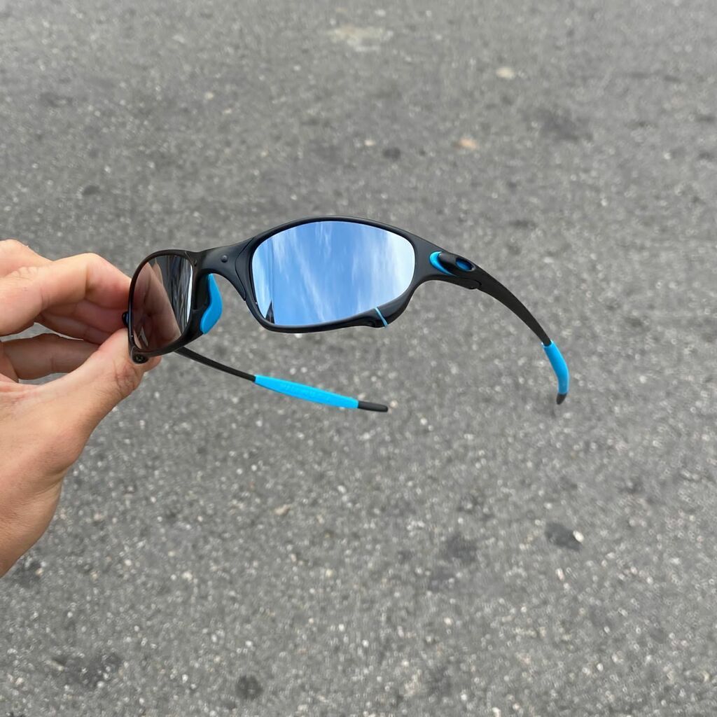 JULIET CARBON LENTES ESPELHADO / KIT AZUL CLARO