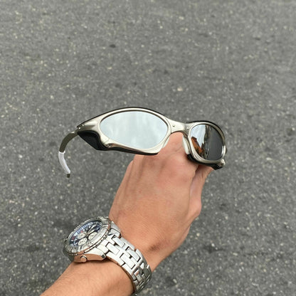 PENNY PLASMA LENTES ESPELHADO /KIT BRANCO + SIDE BLINDER PRETO