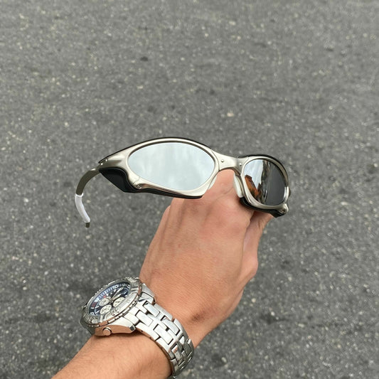 PENNY PLASMA LENTES ESPELHADO /KIT BRANCO + SIDE BLINDER PRETO