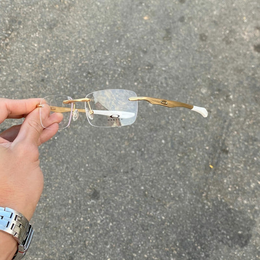 DESCANSO SEM ARMAÇÃO DOURADO KIT BRANCO (ARMAÇÃO GROSSA )