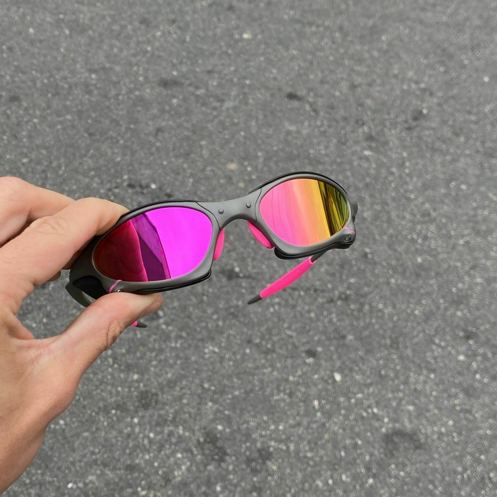 PENNY X-METAL LENTES ROSA / KIT ROSA + SIDE BLINDER PRETO