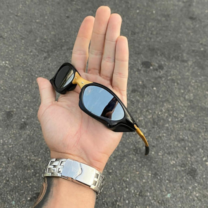 PENNY CORVETTE ARO CARBON LENTES ESPELHADO + SIDE BLINDER PRETO