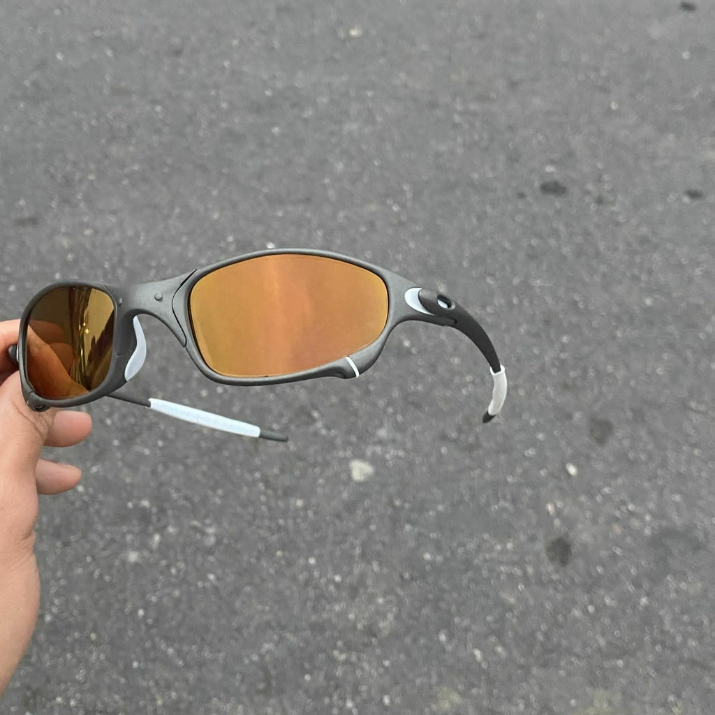 JULIET X-METAL LENTES GOLD CAFÉ / KIT BRANCO