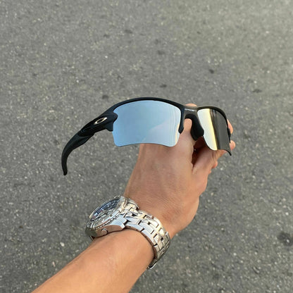 FLAK PRETO LENTES ESPELHADO BRILHO RETO 2.0