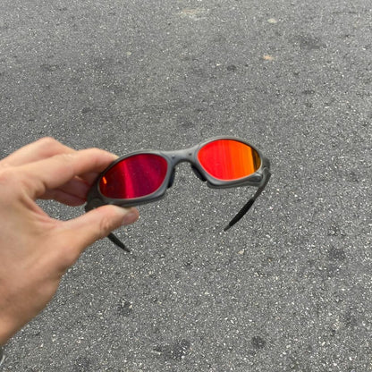 PENNY X-METAL LENTES RUBY + SIDE BLINDER CINZA