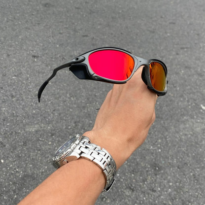 DOUBLE X LENTES RUBY + SIDE BLINDER PRETO