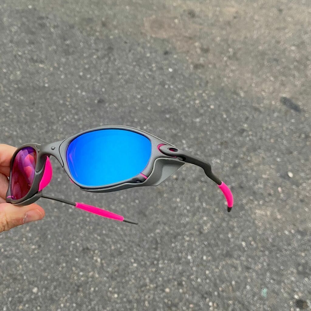 DOUBLE X LENTES PRISMA KIT ROSA + SIDE BLINDER CINZA