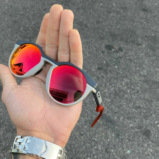 HSTN CINZA LENTES DARK RUBY