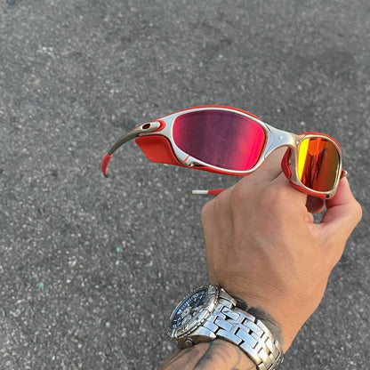 JULIET PLASMA LENTES TORCH / KIT VERMELHO + SIDE BLINDER VERMELHO